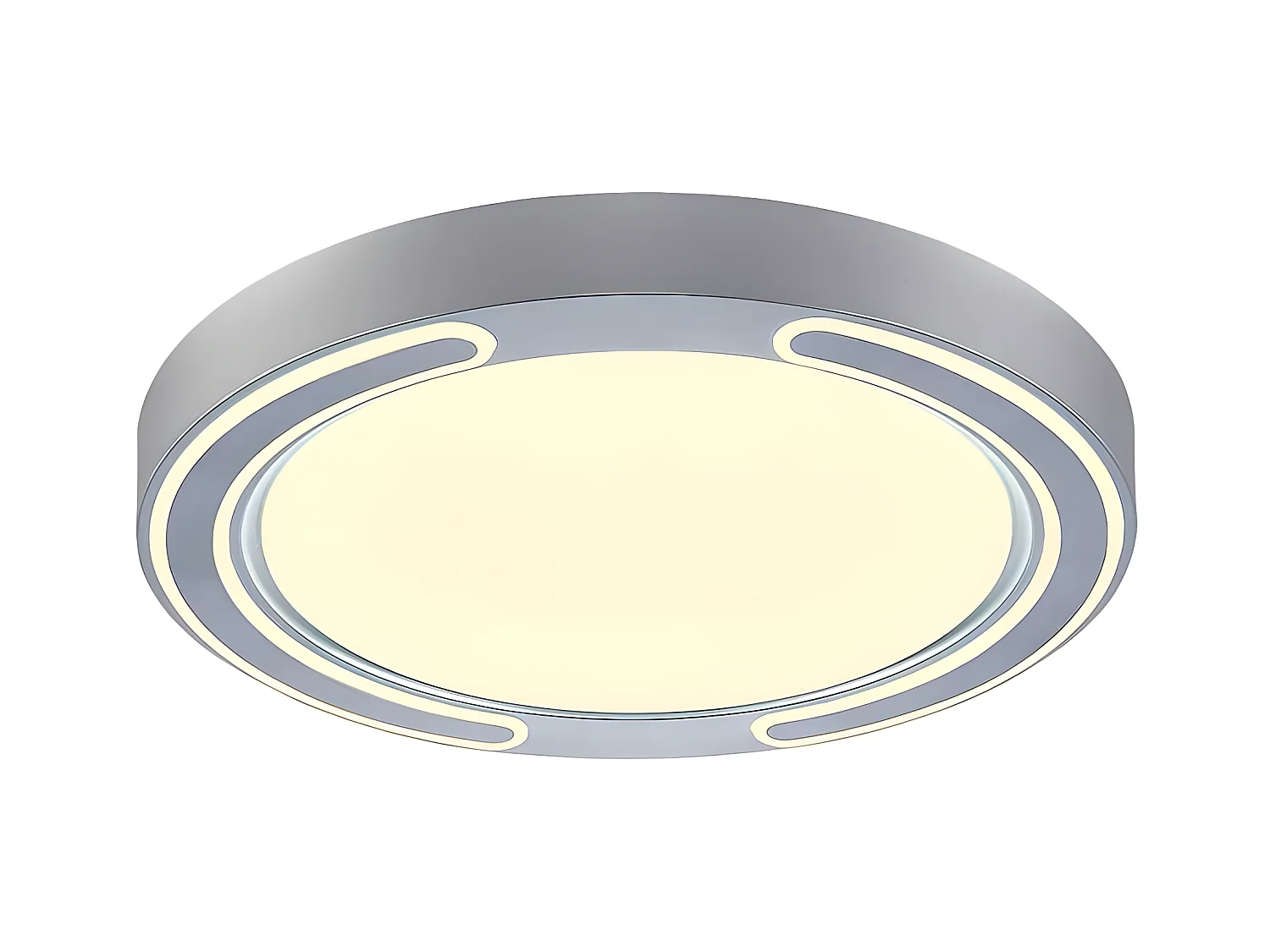 Plafondd 72w Asher Silver 3000-4000-6500k 5616lm 6x50x50cm Remote+reg.int+memory