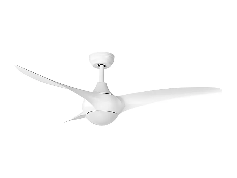 Ventilador Dc Canea Blanco Led Con Memoria Y Control Remoto