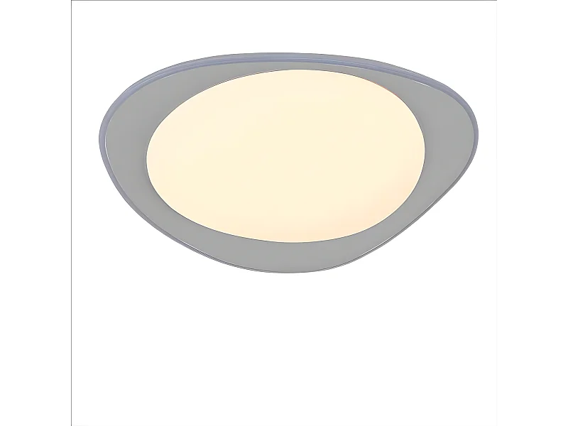 Plafondd DAIRE gris led 72w dimmable télécommande FABRILAMP