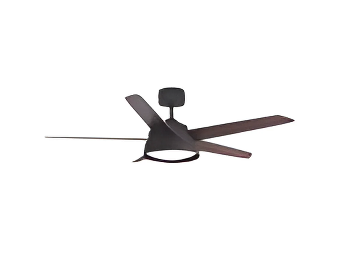 Fan DC LEBECHE marrone LED 3 temperature controllo remoto Fabrilamp