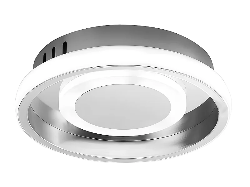 Lampara Plafon Modelo Elma Acabado Cromo  20w