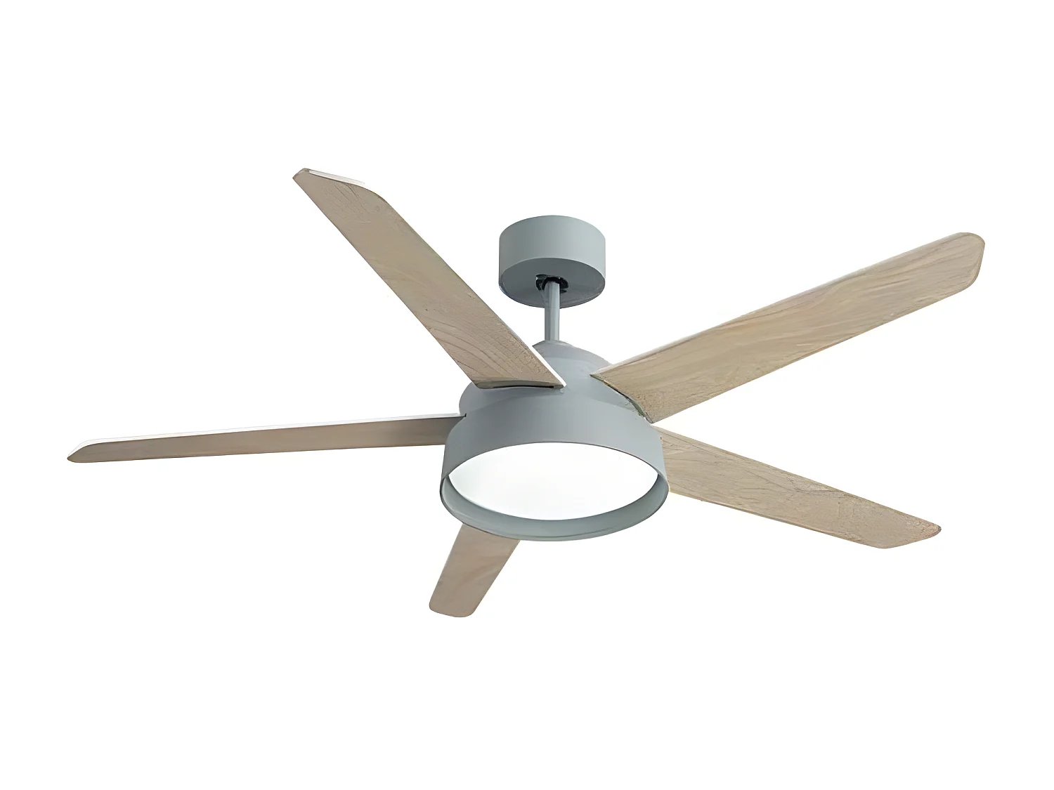 Ventilateur DC LEBECHE LED verte 3 températures télécommande Fabrilamp