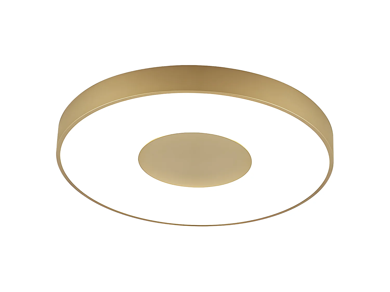 Plafondnier LED fini en or MANTRA modèle COIN