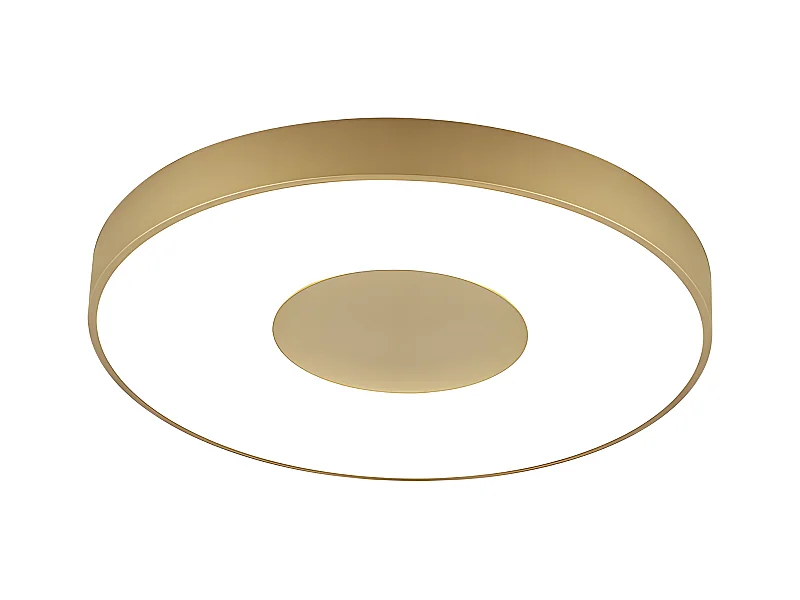Plafondnier LED fini en or MANTRA modèle COIN