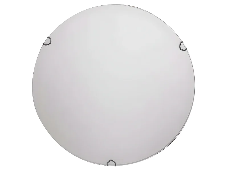 Plafoniera rotonda bianca modello AVIS 1 luce FABRILAMP