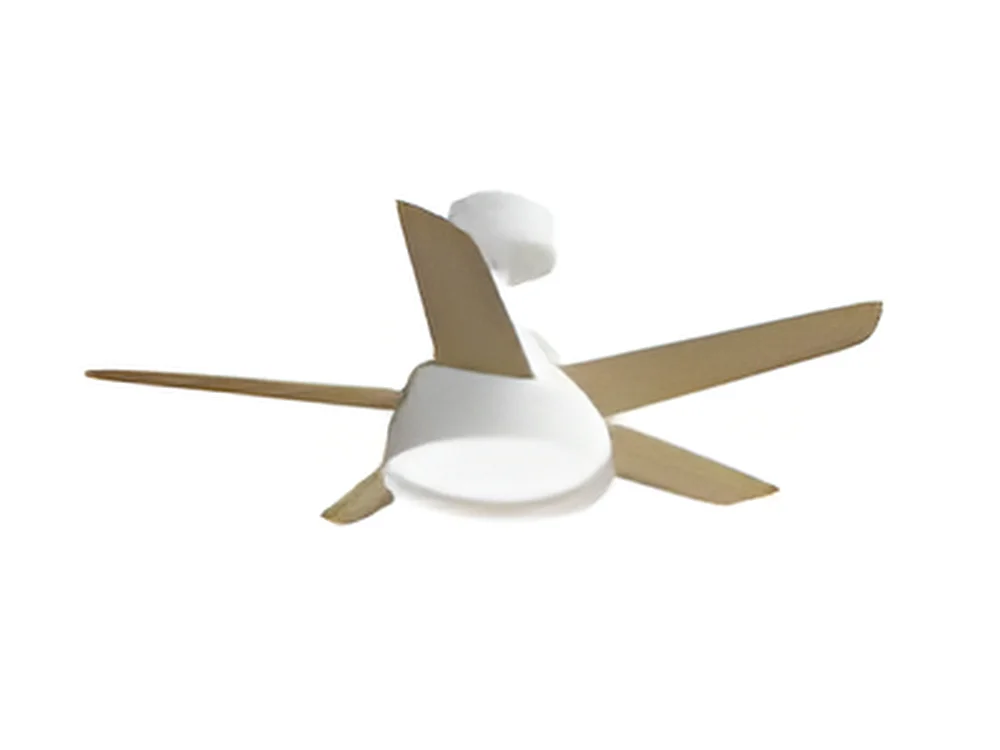 Ventilateur DC LEBECHE LED blanc 3 températures télécommande