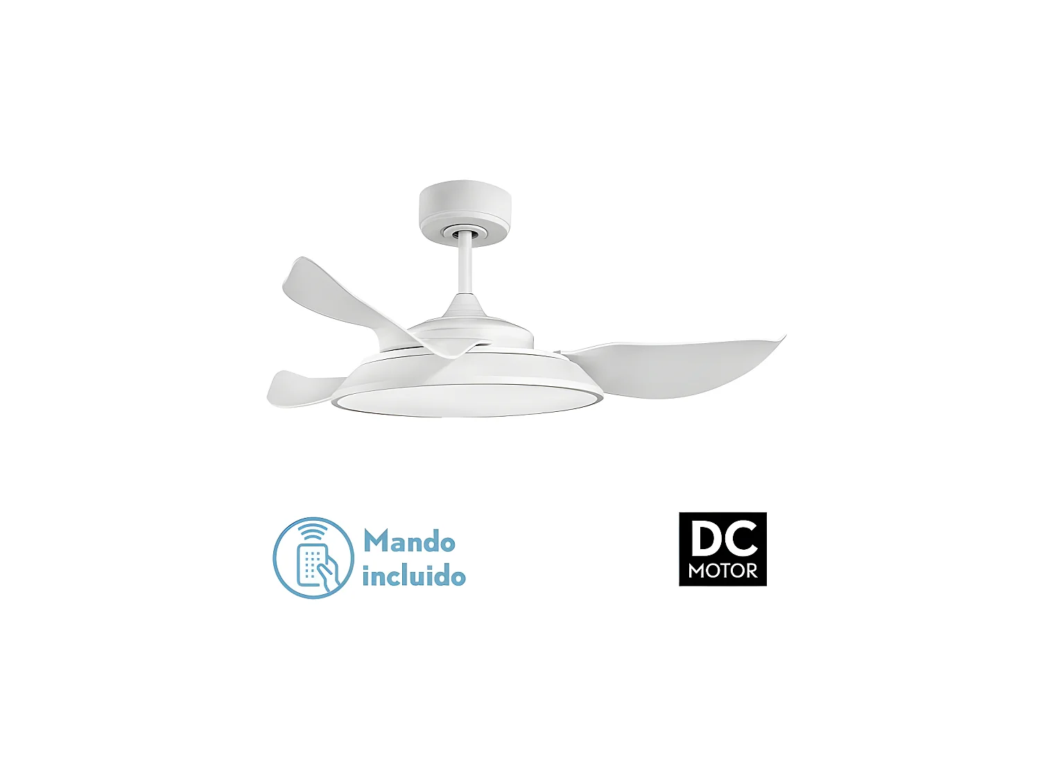 Ventilateur CCT réglable et télécommande