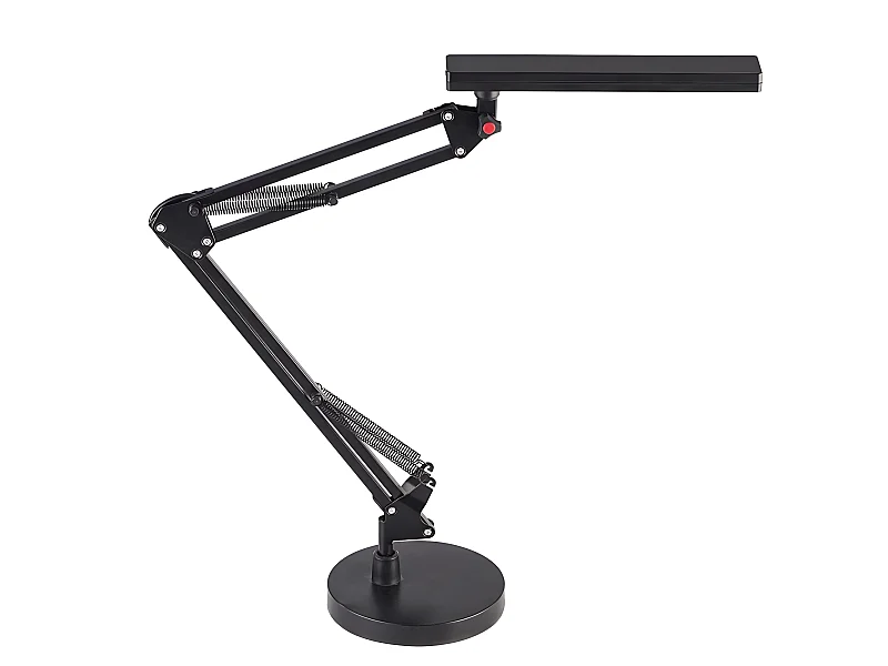 Flexo da tavolo HEMATITES nero articolato FABRILAMP