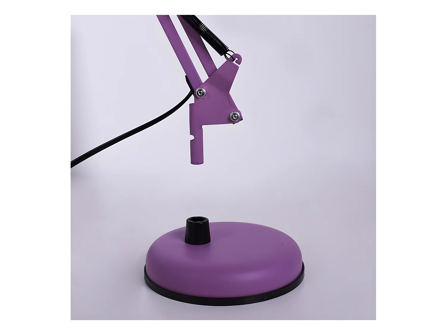 Serie ANTIGONA morado in alluminio con giunto FLEXO INTERLUSA