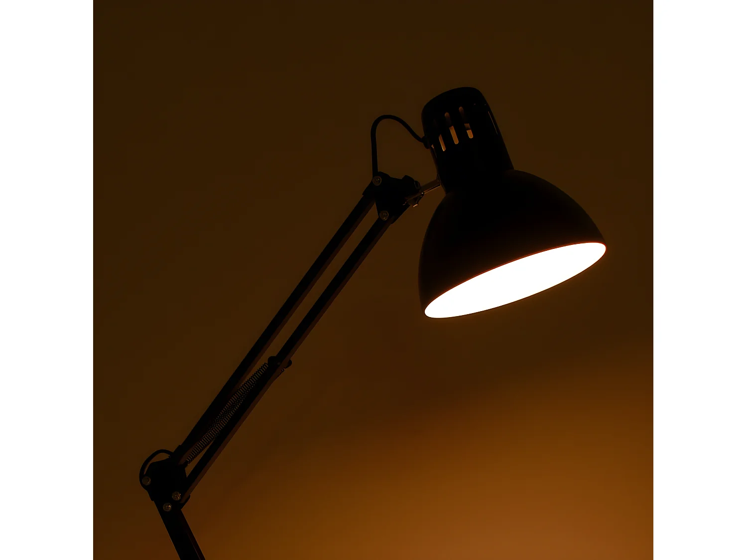 Flexo De Sobremesa Arquitect Negro Articulado Interlusa