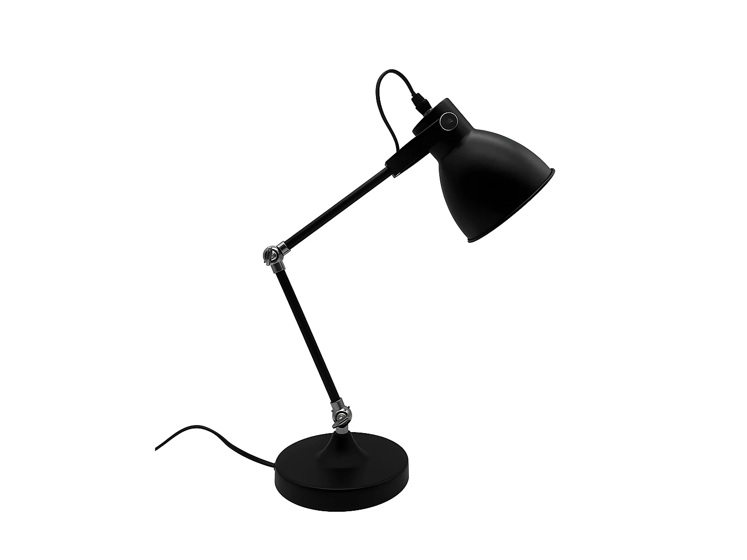 Modèle flexo Igor Black Articulable FABRILAMP