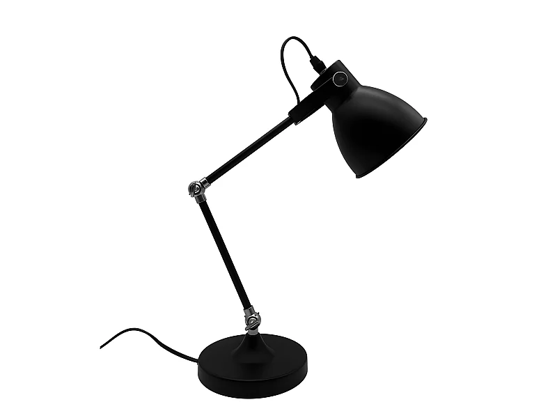 Modèle flexo Igor Black Articulable FABRILAMP