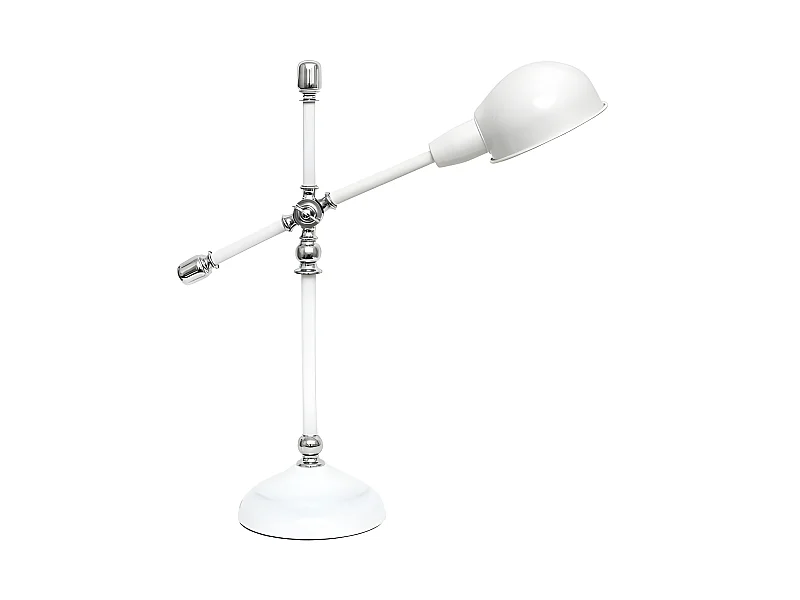 Flexo Lujan 1xe27 White Brightness/Chrome 56x50x18 FABRILAMP.