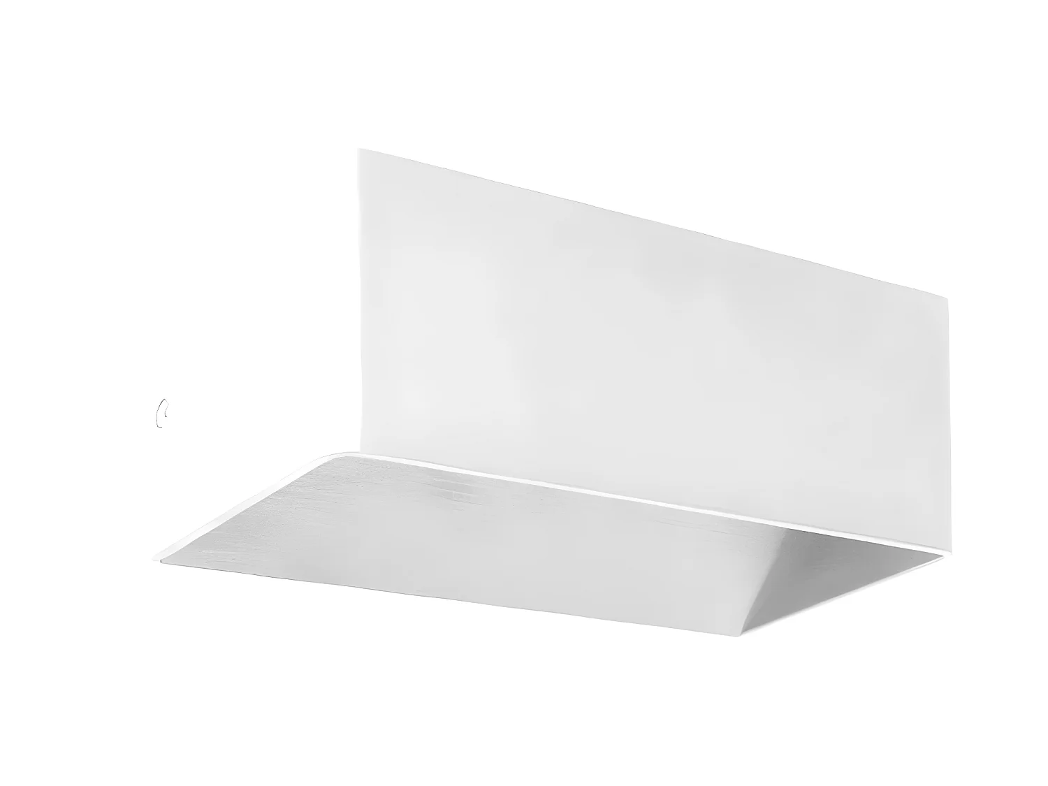 Applique rectangulaire modèle MAYA blanc 5w led intégré