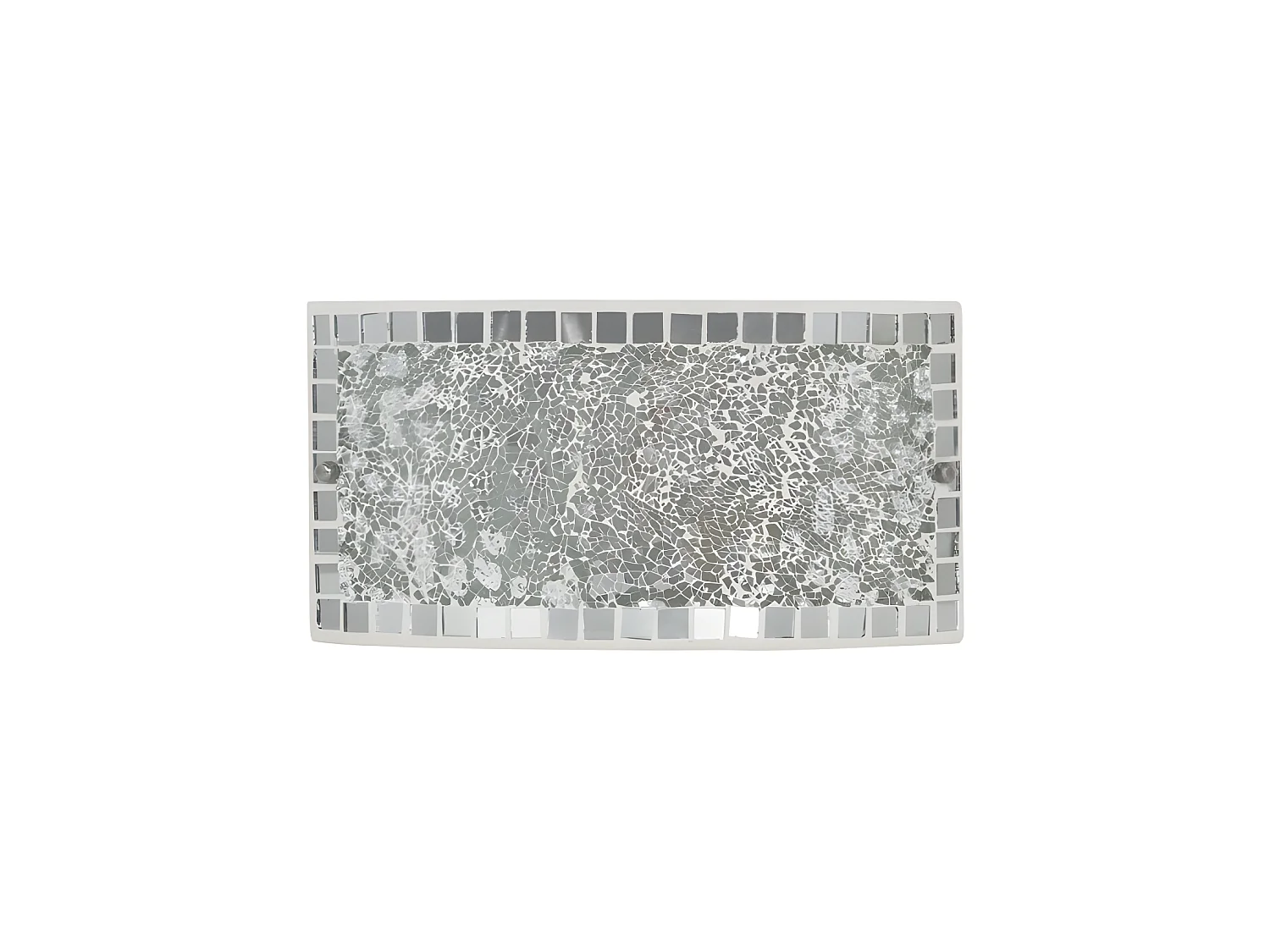 Appliquer MOSAIC dans le modèle rectangulaire Chrome Tenor FABRILAMP