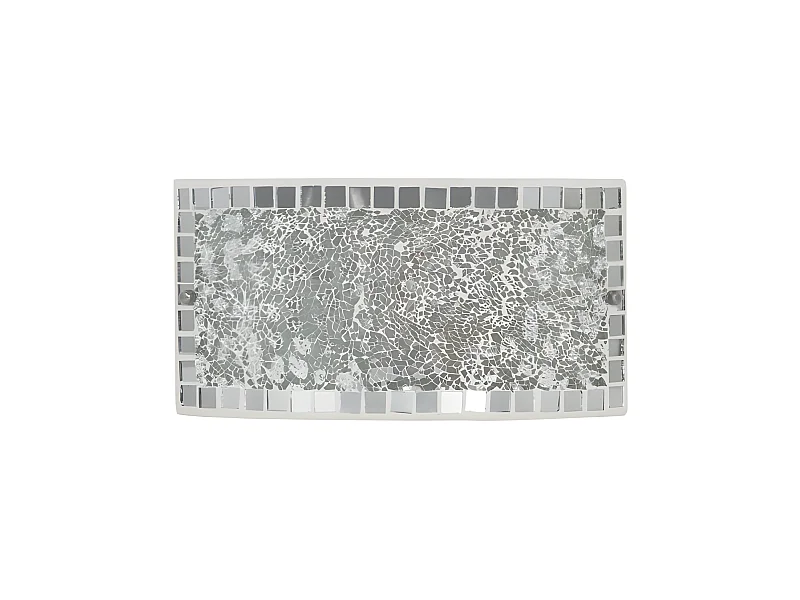 Appliquer MOSAIC dans le modèle rectangulaire Chrome Tenor FABRILAMP