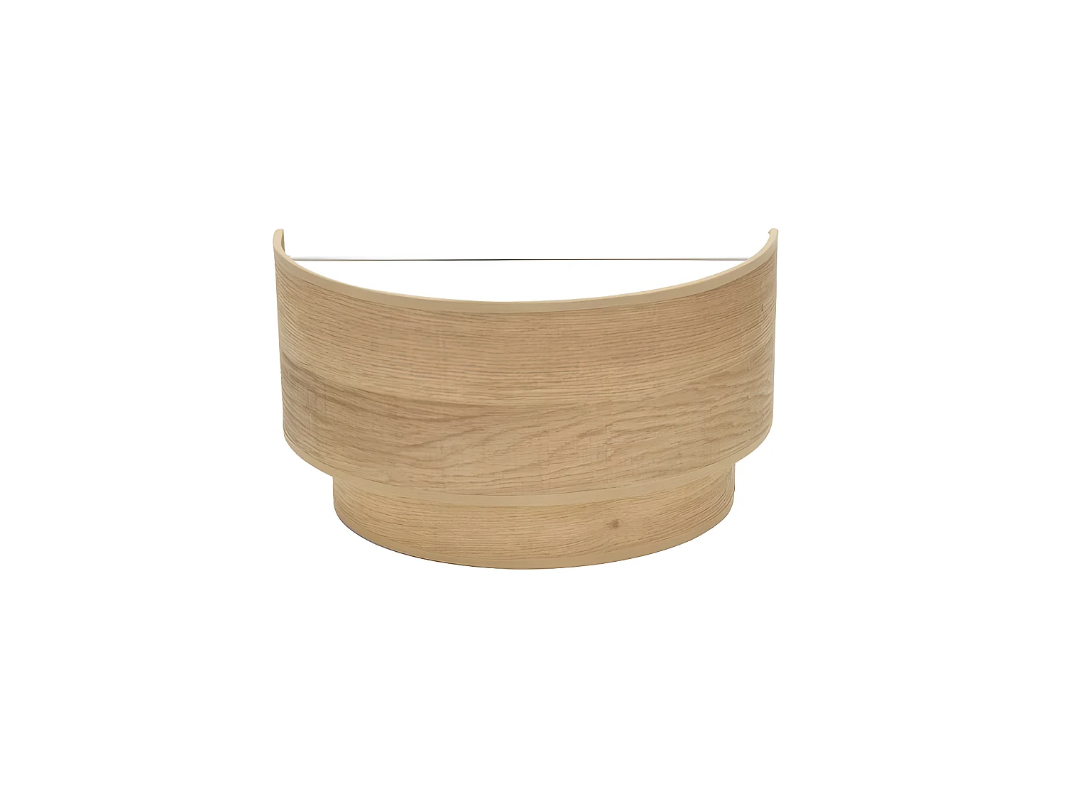 Appliquer DOUBLE SMILE avec écran couleur bois clair FABRILAM 1P