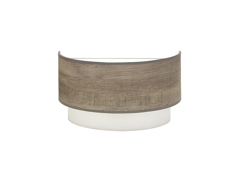 Application d'un modèle léger Myriam couleur Wood Grey FABRILAMP