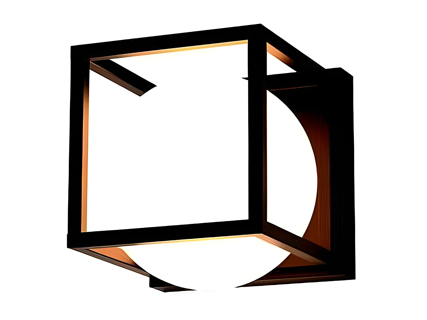 Appliquer le modèle DESIGUAL en métal noir avec des MANTRA tulipes sphériques