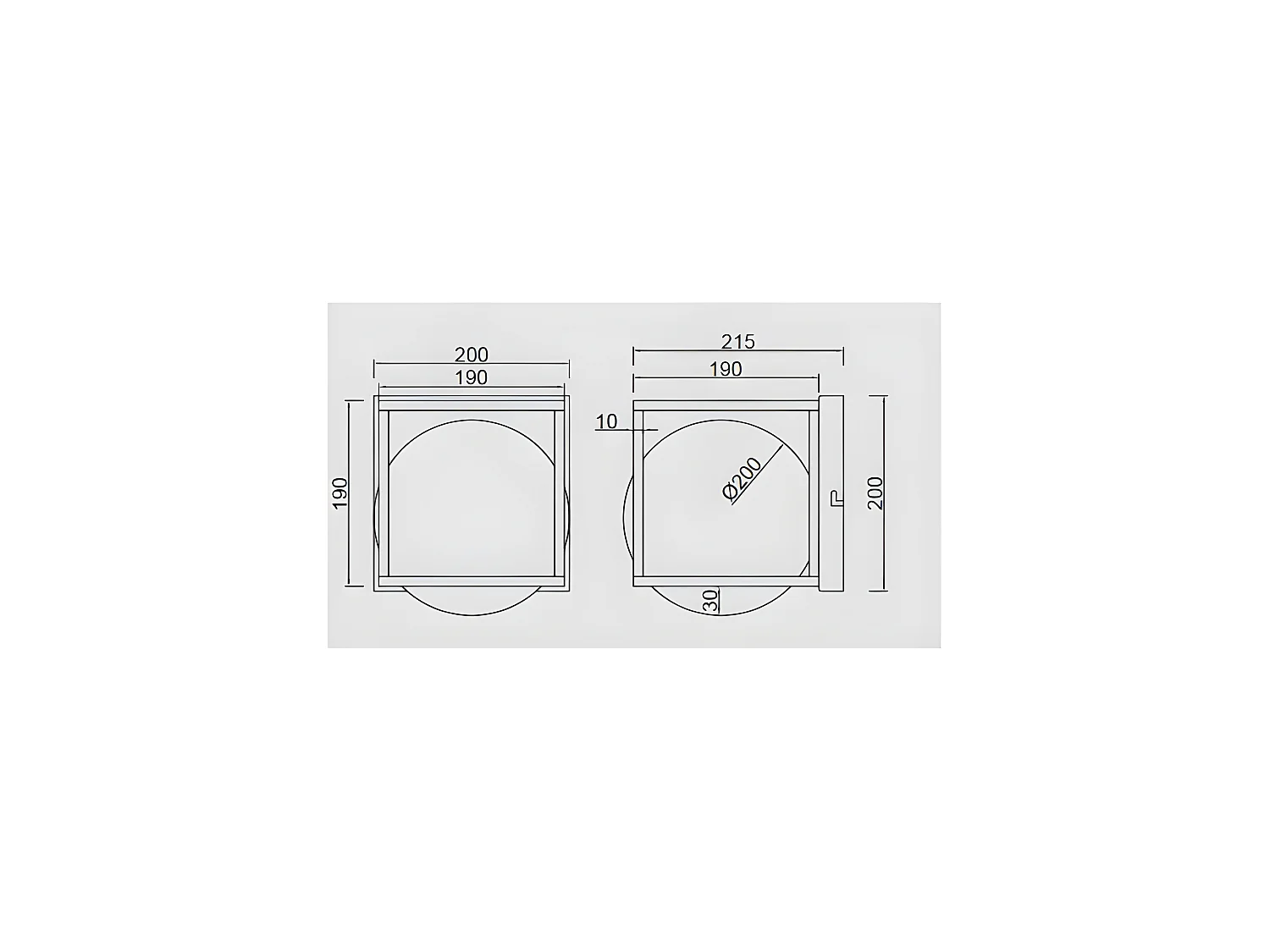 Appliquer le modèle DESIGUAL en métal noir avec des MANTRA tulipes sphériques