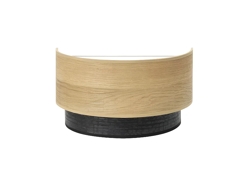 Applicare COLET in legno nero e chiaro FABRILAMP