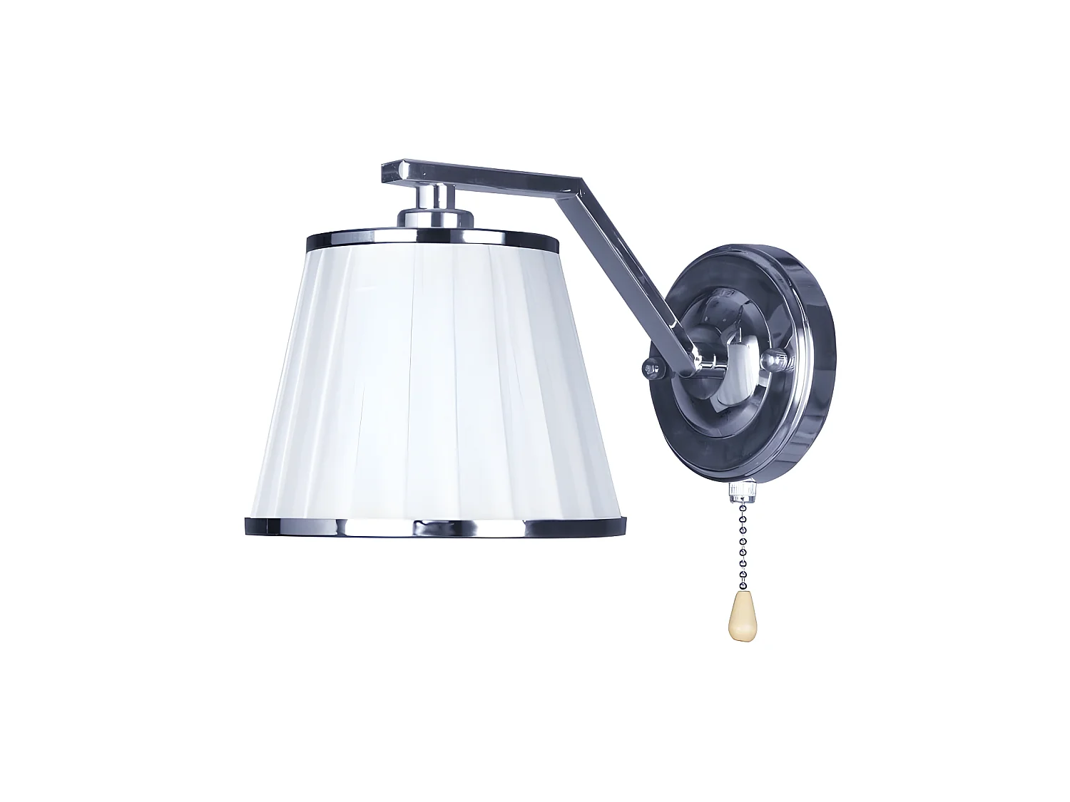 Aplique Trebol 1xe14 Cromo Pant.blanca 15x25x15,5cm