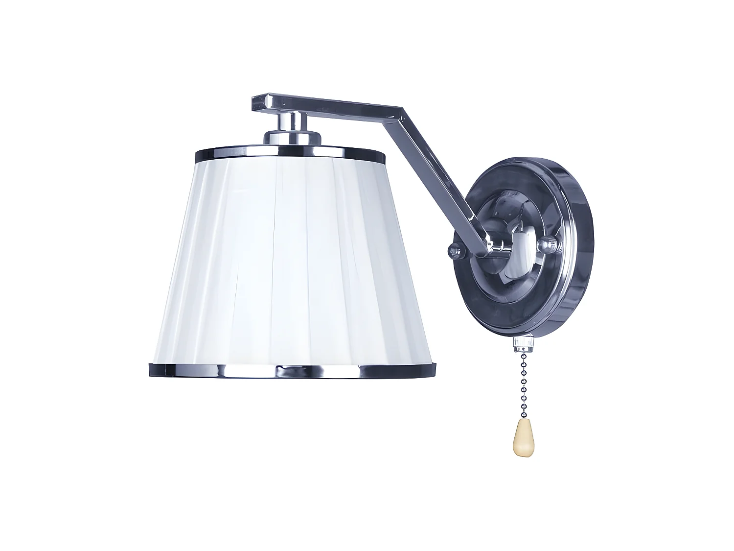 Appliquer Trebol 1xe14 Cromo Pant.blanca 15x25x15,5cm