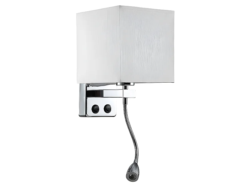 Applicare STEPHEN Chrome / White Screen Double Illumination FABRILAMP