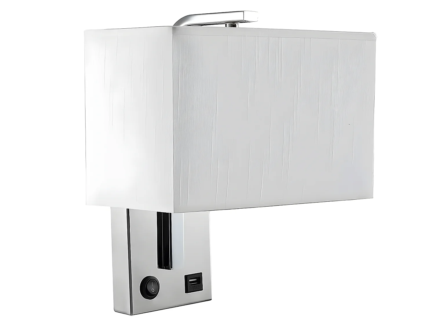 Postulez avec le port USB modèle Agatha avec écran blanc FABRILAMP