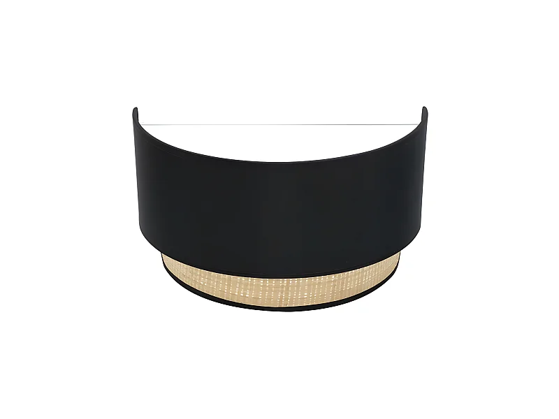 Lampada a schermo nero modello Kandy FABRILAMP