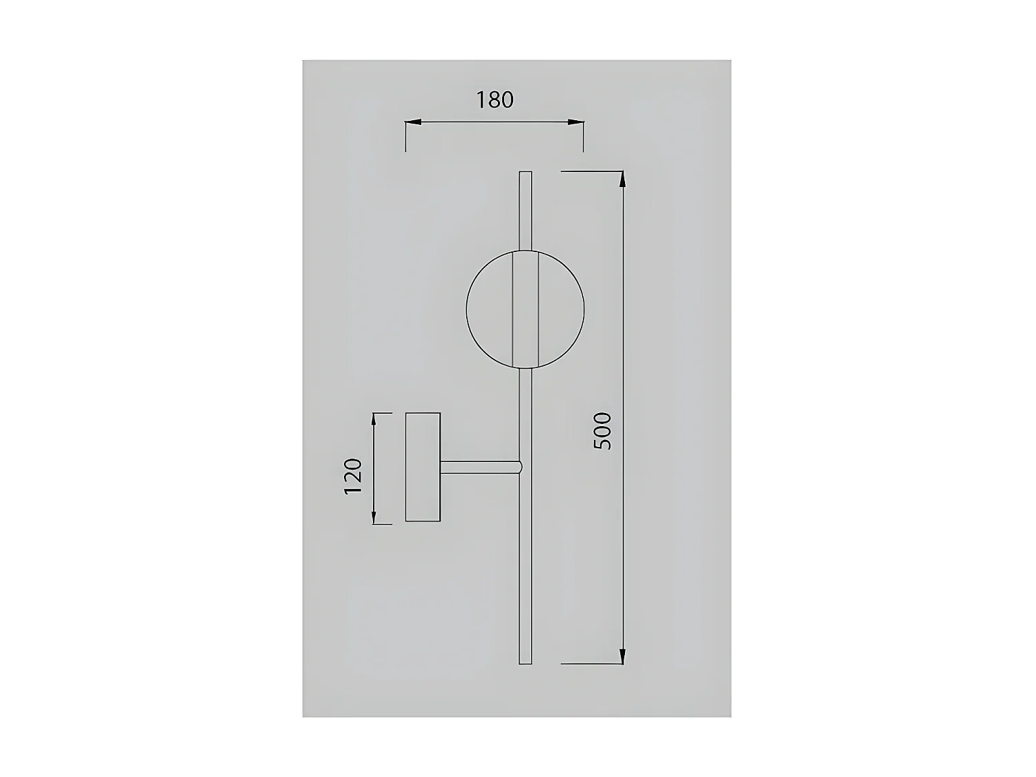 Iluminacion De Pared Para Dormitorio O Salon Cuba Led