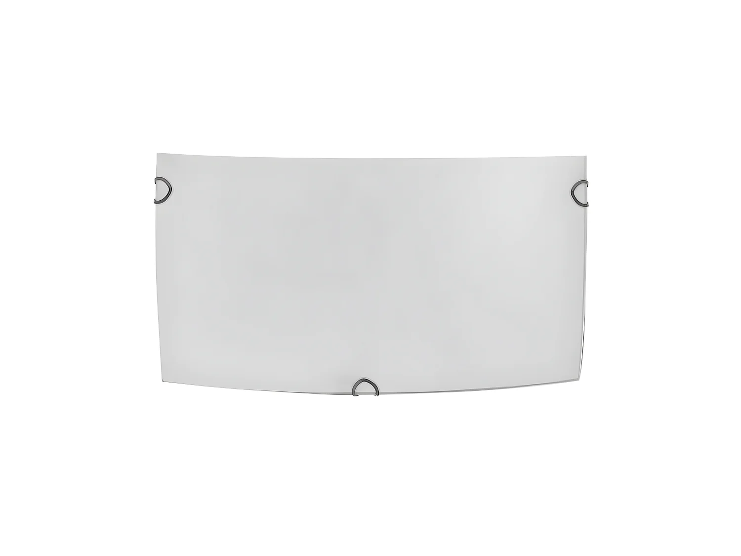 Aplique Rectangular De 1 Luz Modelo Ayla Blanco