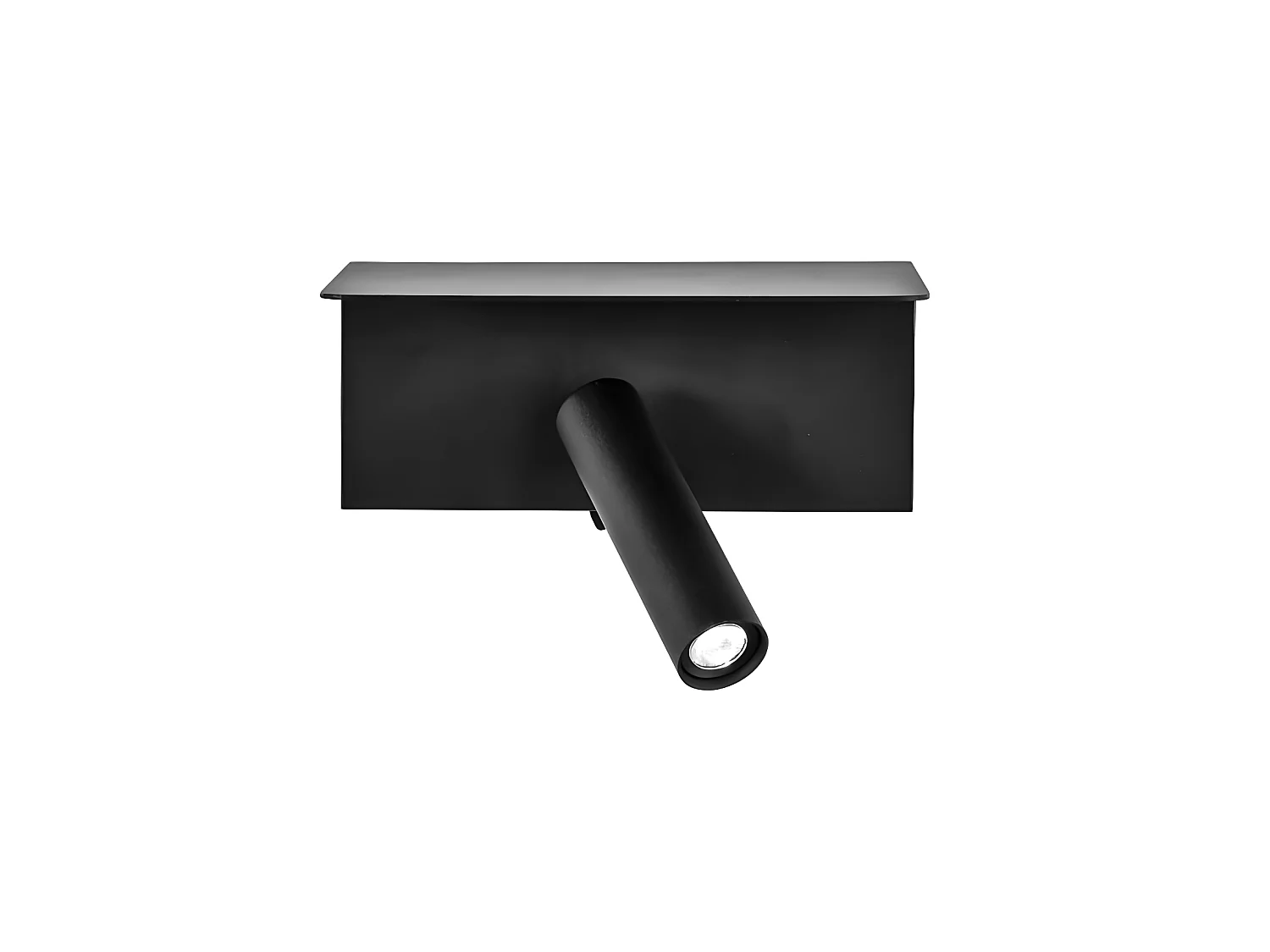 Applicare con messa a fuoco regolabile modello Leonardo in Nero con usb FABRILAMP