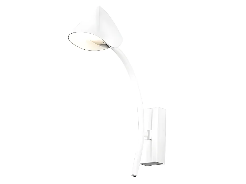 Appliquer en aluminium blanc CAPPUCCINA led 6 w MANTRA