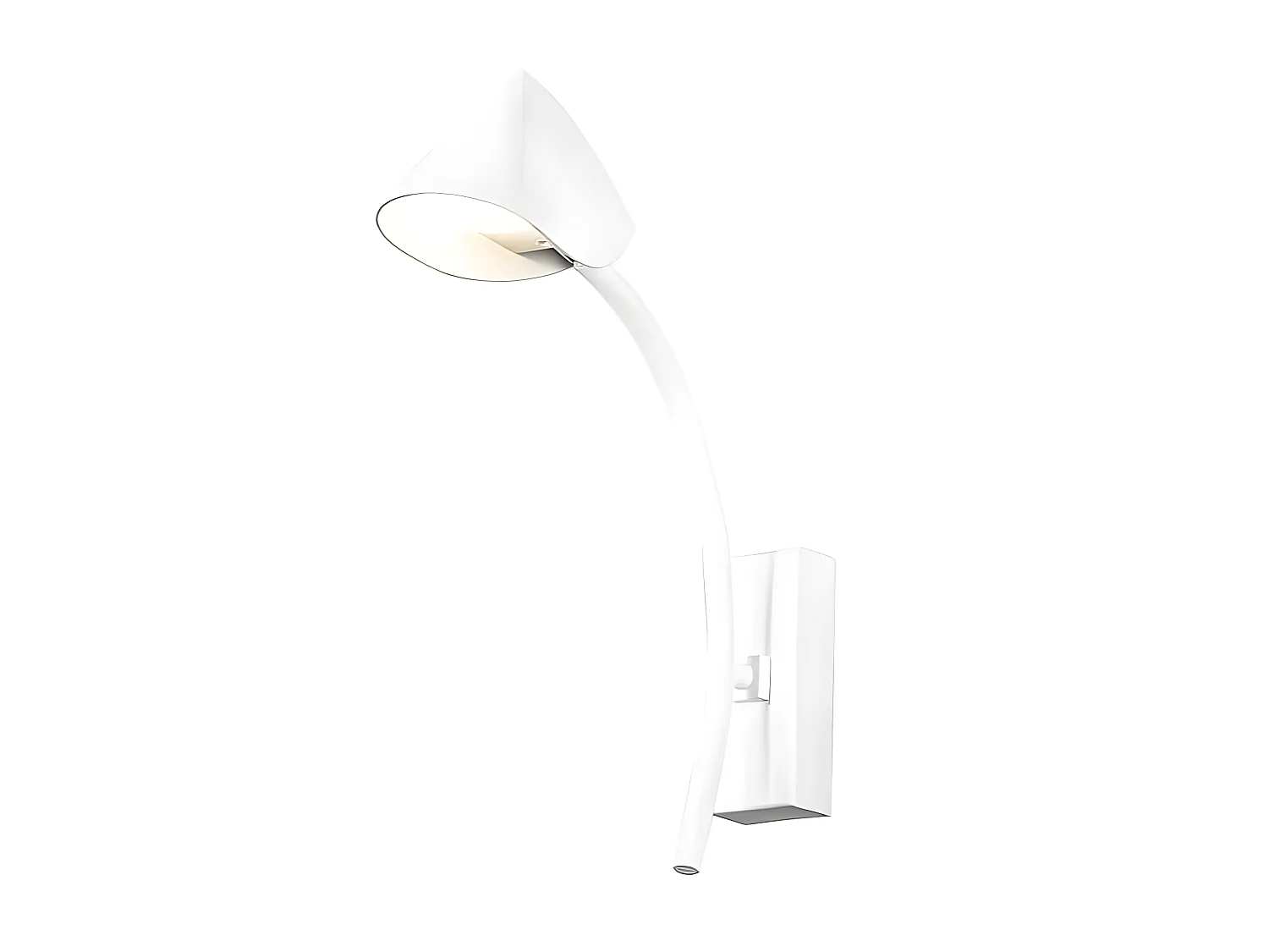 Appliquer en aluminium blanc CAPPUCCINA led 6 w MANTRA