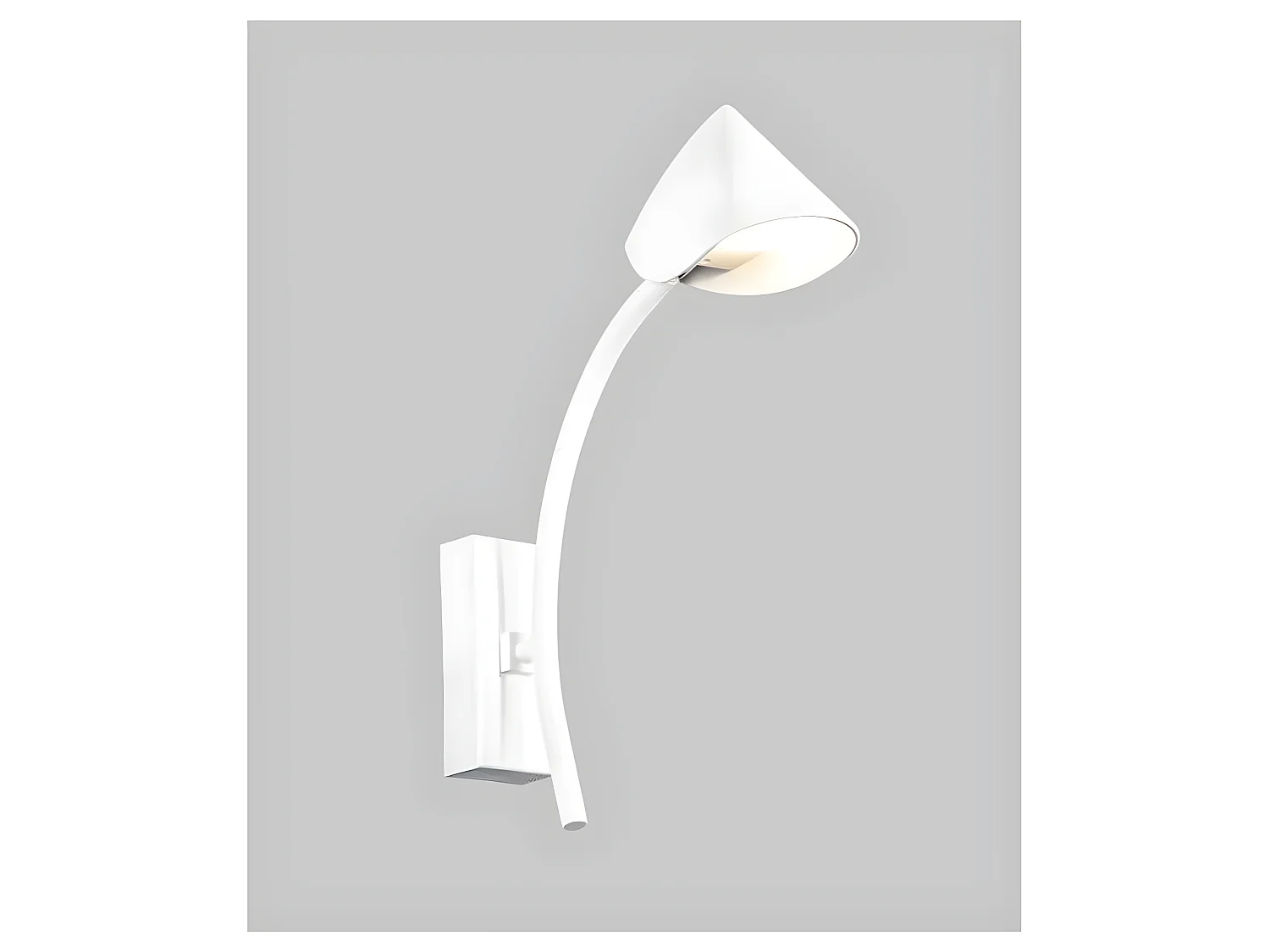 Appliquer en aluminium blanc CAPPUCCINA led 6 w MANTRA