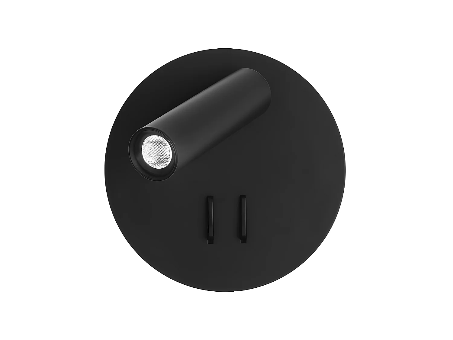 Appliquer le modèle Manet Round Black avec double FABRILAMP d'allumage