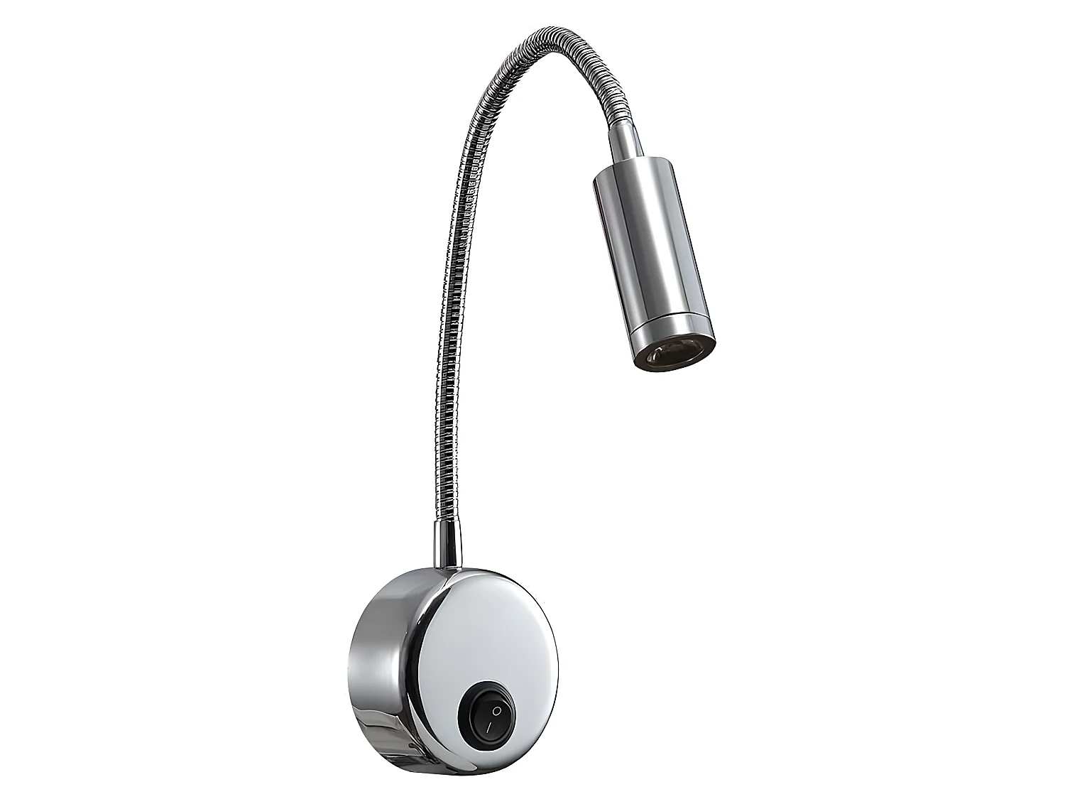 Applique murale en Chrome 3w series Edgar Réglable FABRILAMP