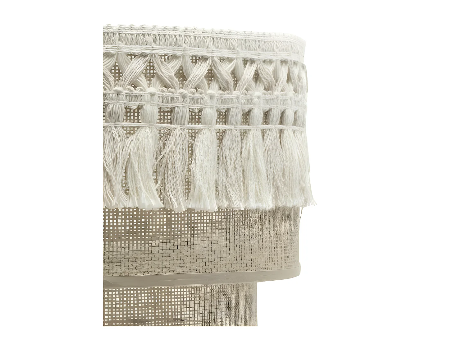 Lampada da parete Sack decorata con Passamanerie modello Ekaterina FABRILAMP