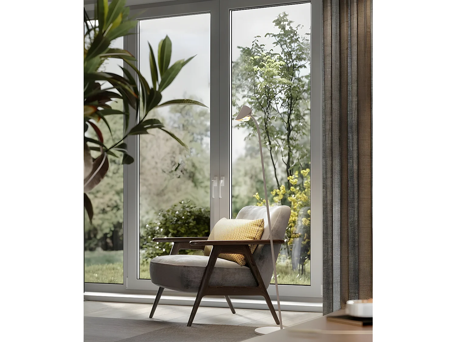 Appliquer led modèle CAPPUCCINA noir 6w MANTRA