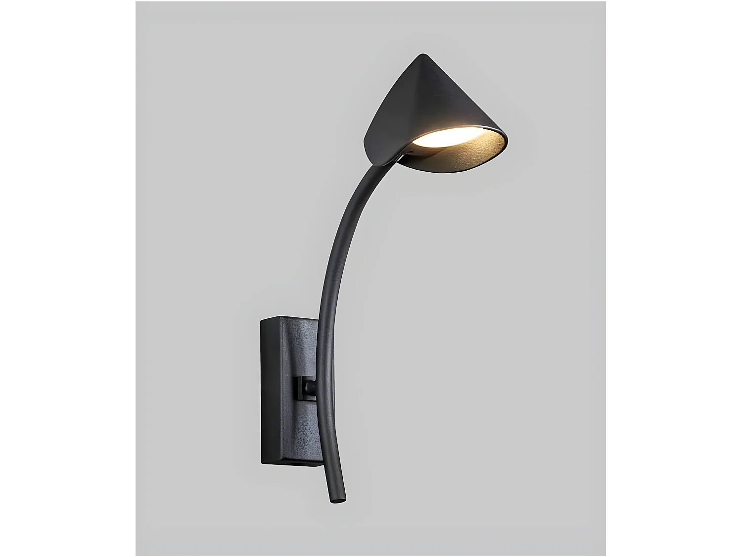 Appliquer led modèle CAPPUCCINA noir 6w MANTRA