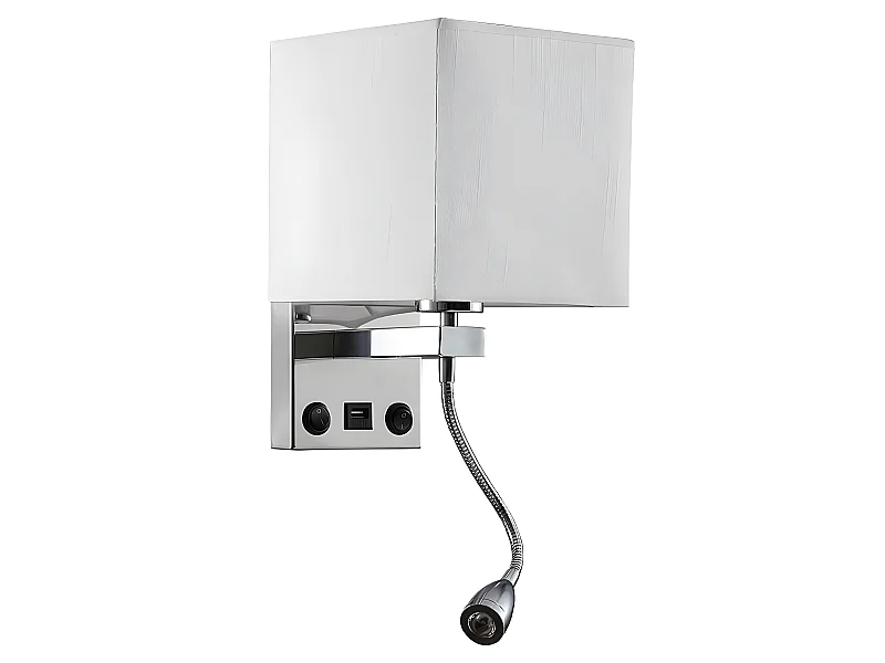 Applique murale avec Stephen Dual On Port USB FABRILAMP