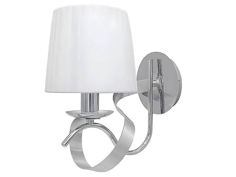 Appliquer le modèle BAEZA Chrome White Screen FABRILAMP