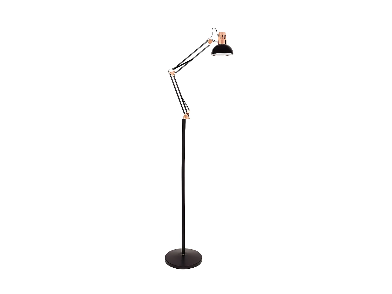 Flexo Standing Model Rutile Articulable Black FABRILAMP