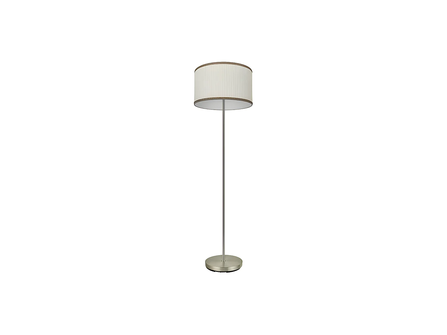 Pie Salon  De Pantalla Bicolor Cuero/beis Modelo Soprano