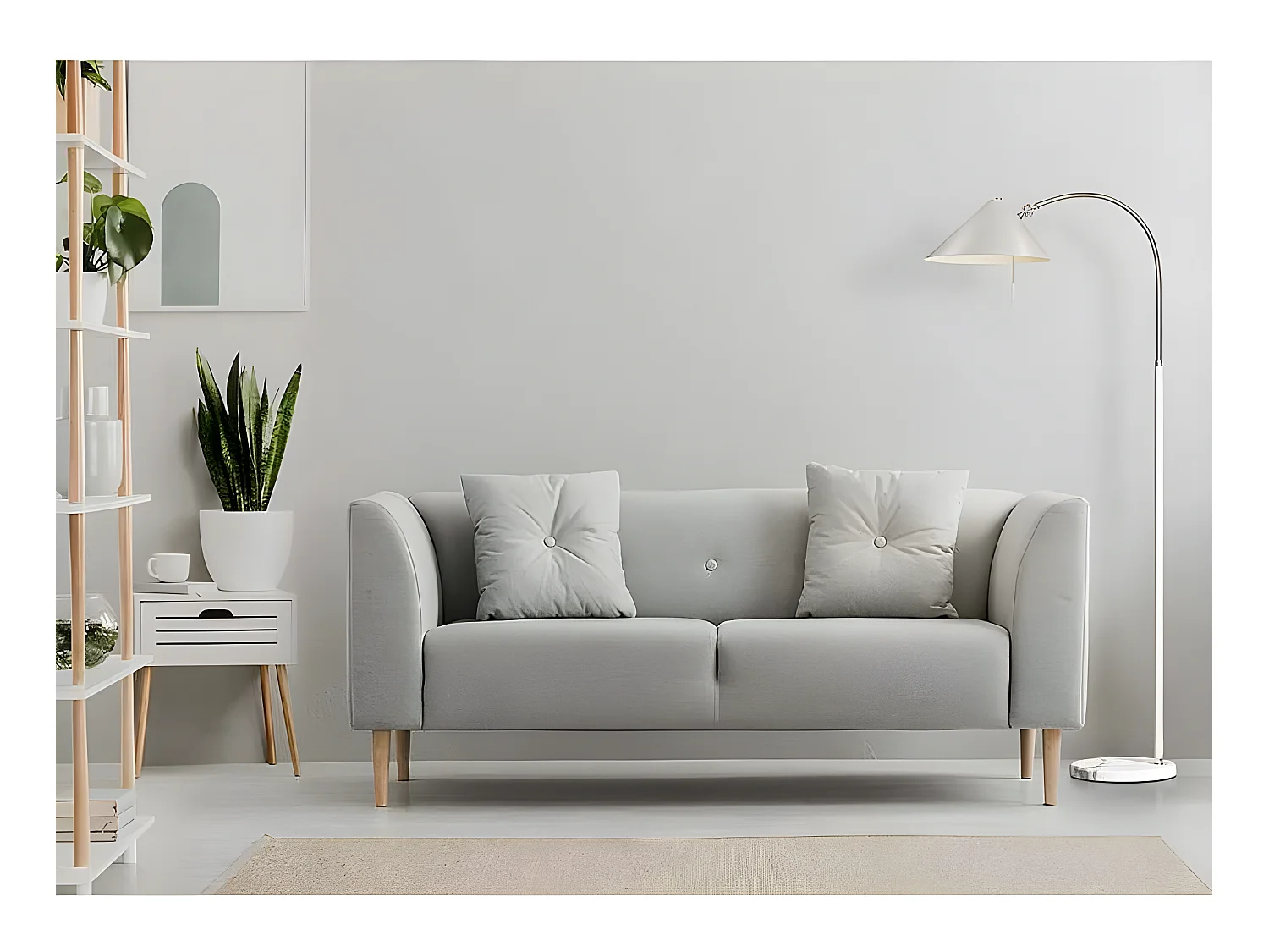 Nouvelle lampe blanche Pie Salon EMPIRE de style vintage FABRILAMP