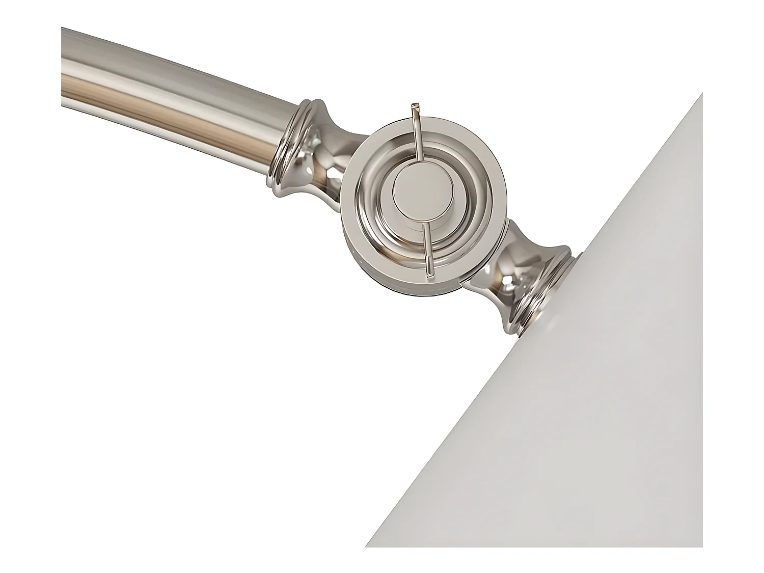 Nouvelle lampe blanche Pie Salon EMPIRE de style vintage FABRILAMP