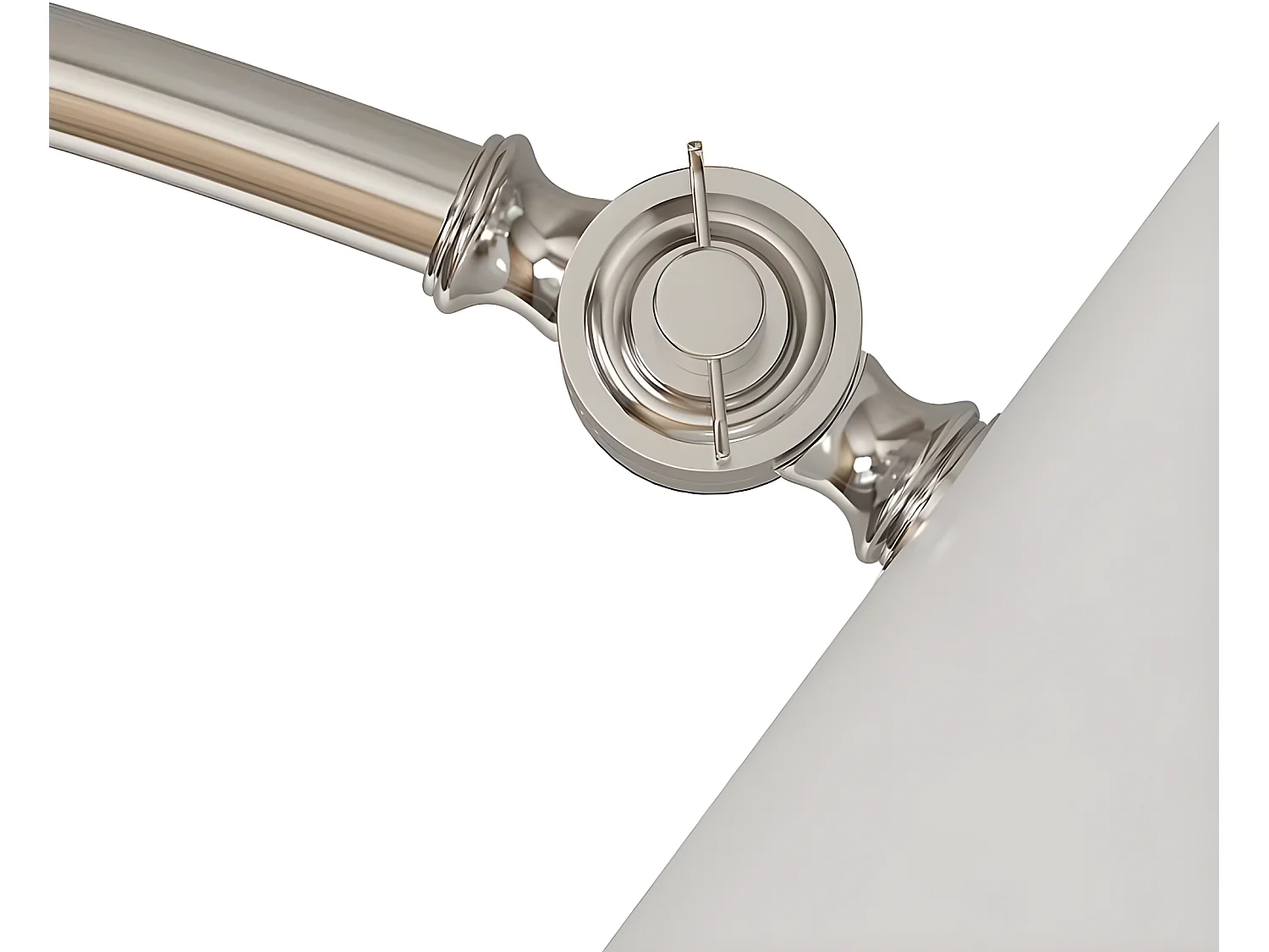 Nouvelle lampe blanche Pie Salon EMPIRE de style vintage FABRILAMP