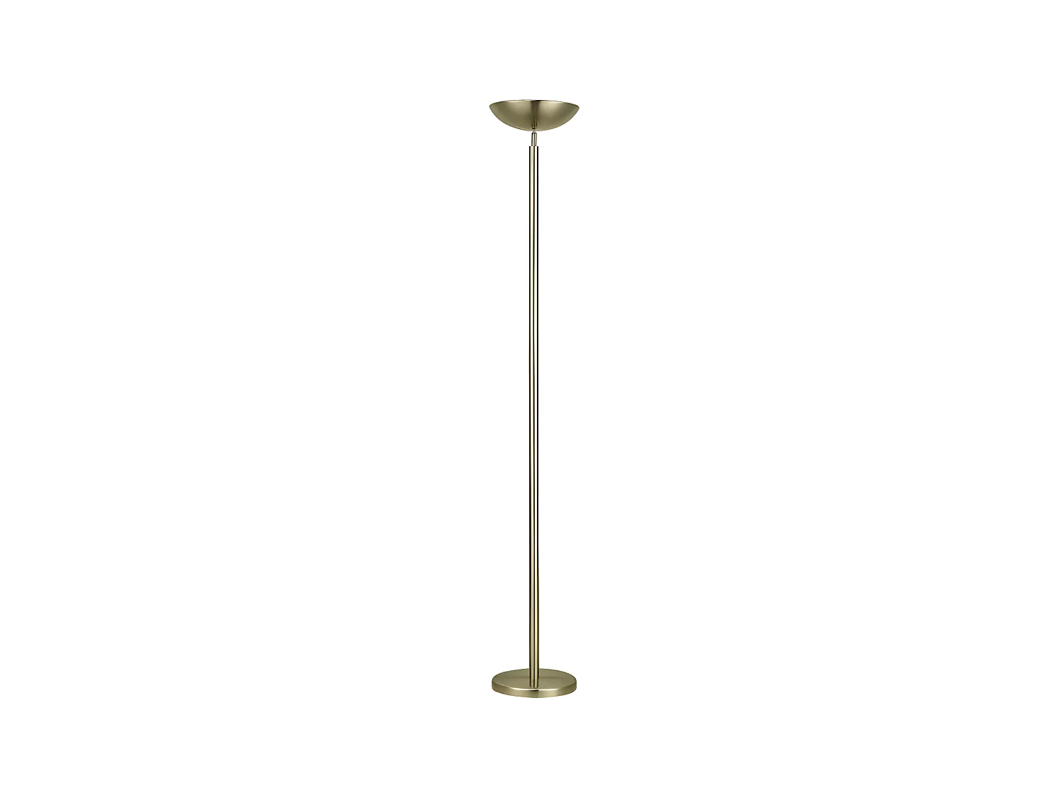 Luyten Salon Foot Lamp due luci, colore oro FABRILAMP