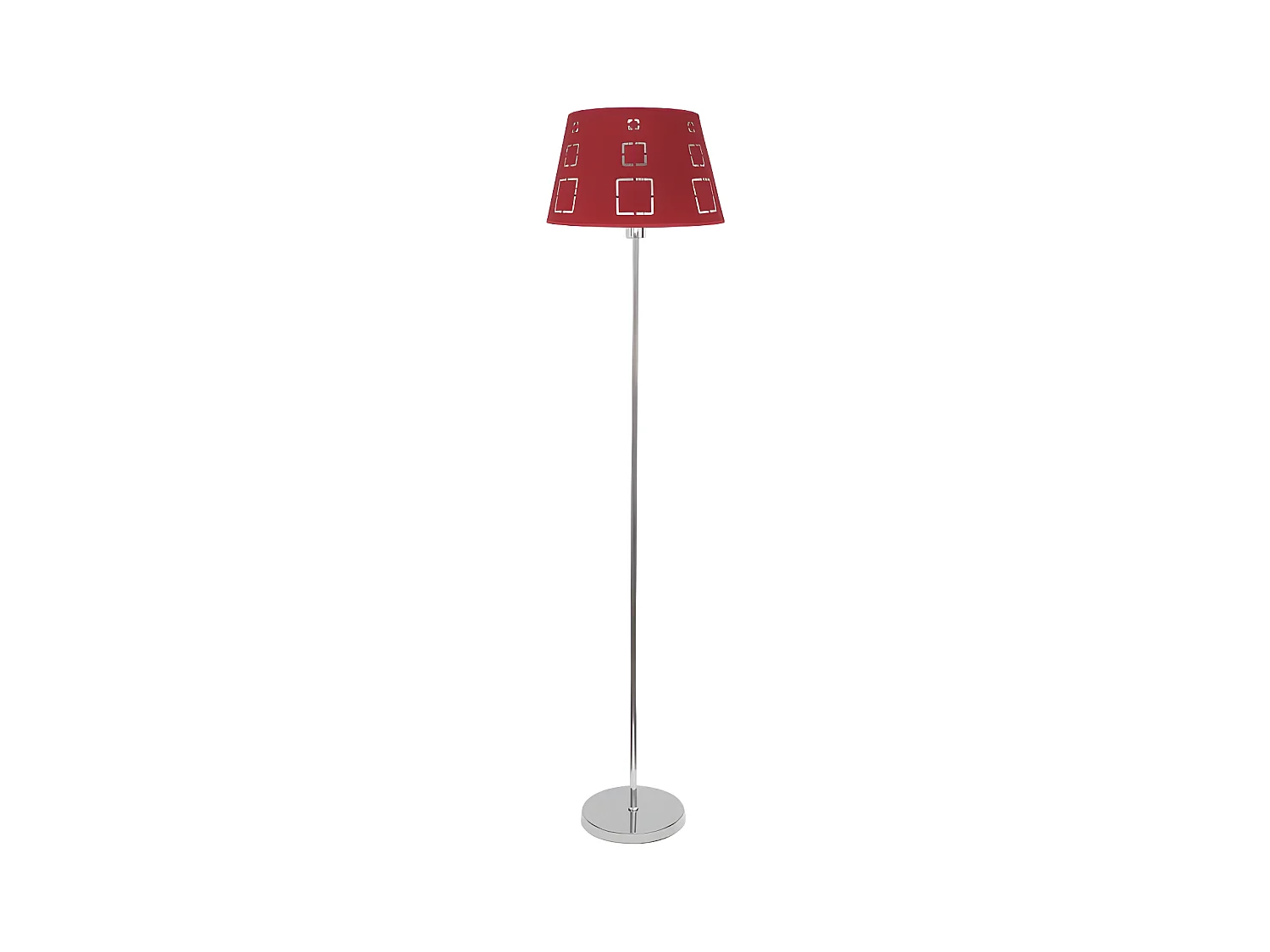 Salon Celaya Floor Lamp 1xe27 Red FABRILAMP.